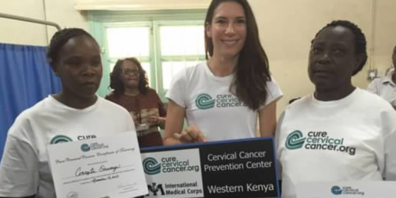 “The Cervical Cancer Prevention Clinic” in Nyamira County