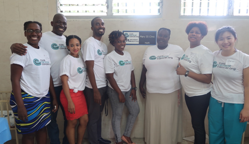 CCC Introduces Thermocoagulation Devices to Haiti