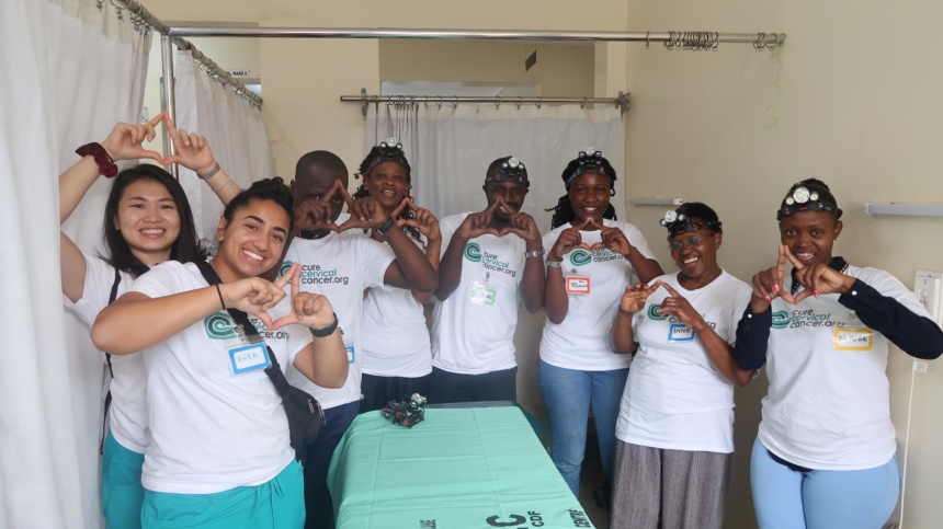 CureCervicalCancer Concludes its Successful “See & Treat” Training Week in Nairobi, Kenya