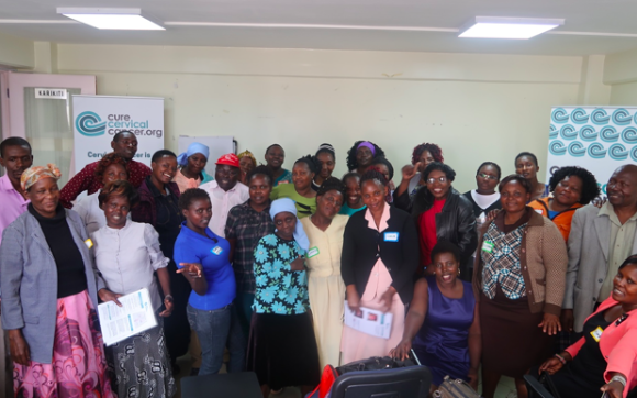 CureCervicalCancer Trains 29 Community Health Workers in Nairobi, Kenya